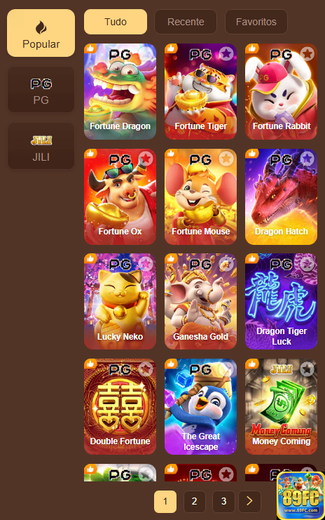 Jogos Certificados 89fc.com